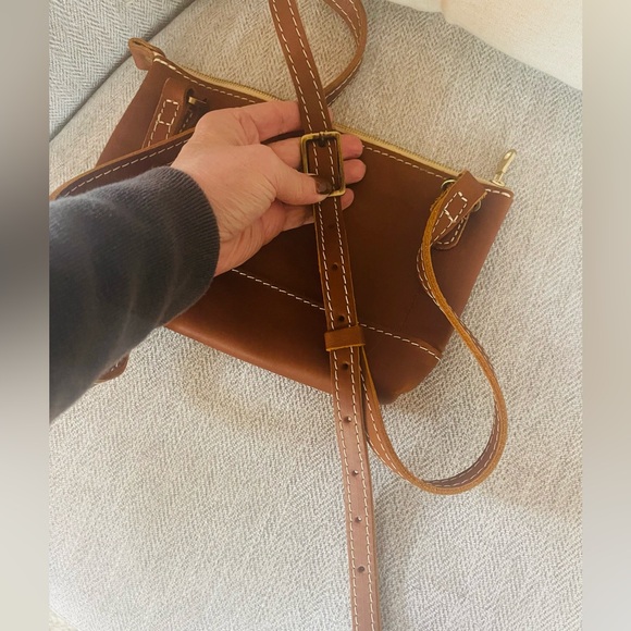 Portland leather mini crossbody purse - Picture 9 of 9